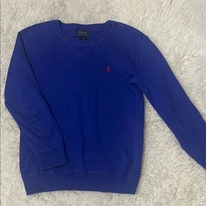 GUC - Polo by Ralph Lauren Kids Royal Blue Crewneck Sweater